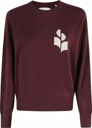 Isabel Marant Marisans Mixed Cotton Logo Sweater