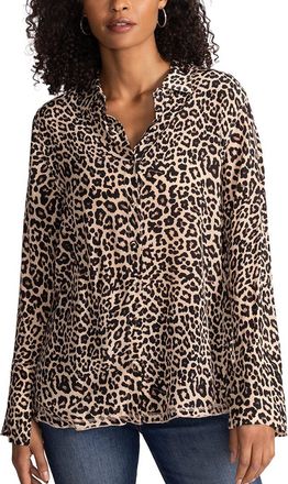 Johnny Was Vintage Silk Shirt