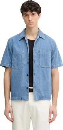 Marc O'Polo Denim Shirts - Heren - Spijkeroverhemden - Blauw - L - Denim - Overhemden