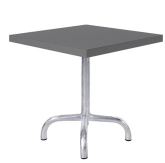 Schubiger M&ouml;bel Metall-Beistelltisch S&auml;ntis Quadratisch