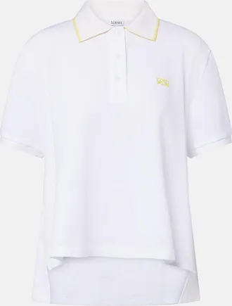 Loewe Double L cotton piqu&eacute; polo shirt