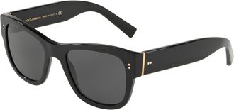 Dolce & Gabbana DG4338 501/87 Mens Sunglasses Black Size 52