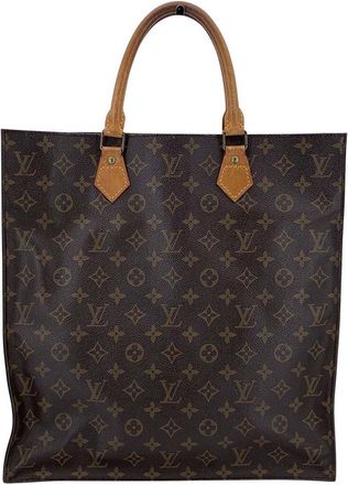 Louis Vuitton Brown Cotton Plat (Authentic Pre-Loved)