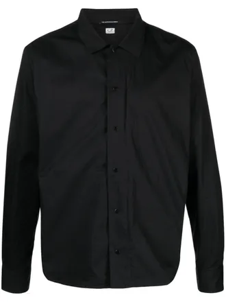 C.P. Company Camicia con zip - Nero