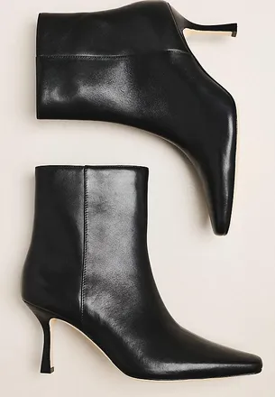 Maeve Snip-Toe Heeled Boots