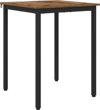 vidaXL Mesas De Comedor 60 X 60 X 75 Cm Madera De Ingenier&iacute;a Vidaxl