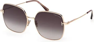 Tom Ford FT1250-K 33B Gold/Smoke Gradient