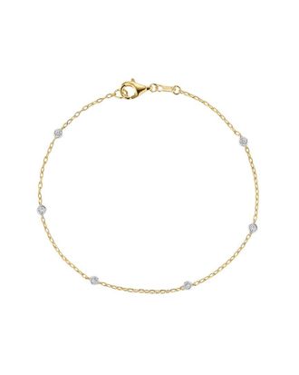I.Reiss Company 14K 0.09 Ct. Tw. Diamond By-The-Yard Bracelets