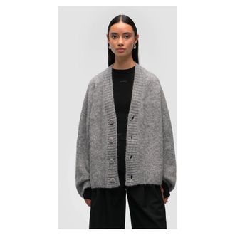 Worst Behavior Wrstbhvr, Truien & Vesten, Dames, Grijs, XS, Wol, Enci Cardigan