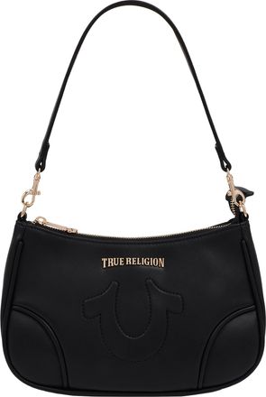 True Religion Trapunto Logo Shoulder Bag