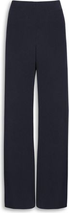 Vince Crepe Straight-leg Trousers - Navy - XL (UK16 / XL)