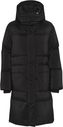 Part Two Zwarte winterjas met donsvulling - Dames - Parka Jassen - Zwart - L - Polyester - Jassen