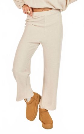 Sadie & Sage HeavenS Hand Pants In Oatmeal