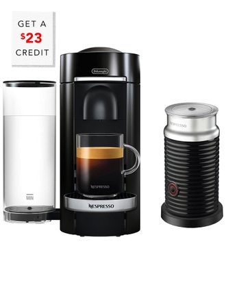 DeLonghi Nespresso By Delonghi Vertuo Plus Coffee & Espresso Machine & Milk Frother With $24 Credit