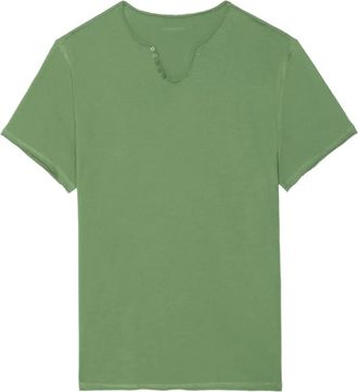 Zadig&Voltaire Monastir T-shirt - Groen
