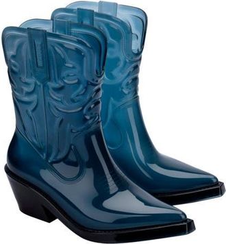 Melissa Texas Cowboy Boot in Transparent Blue at Nordstrom, Size 6