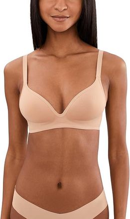 Commando The Flex-tech Bra Womens Bra Beige : 34DD, Elastane/Polyester