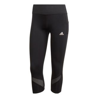 adidas (WMNS) adidas Own The Run 3/4 Leggings Asia Sizing Black FS9833