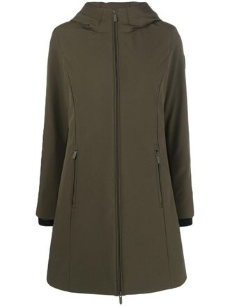 Woolrich Cappotto imbottito con cappuccio - Verde