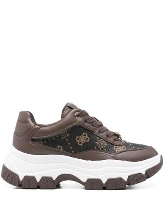 Guess Co Sneakers Berrett 4G 73mm - Marrone