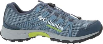 Columbia Mens Mountain Masochist Iv Outdry Shoes In Steel/bright Green
