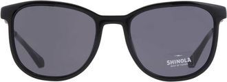 Shinola Grey Square Unisex Sunglasses SH3701S 001 52