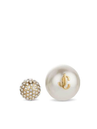Jimmy Choo London Orecchino a bottone Auri con decorazione - Oro