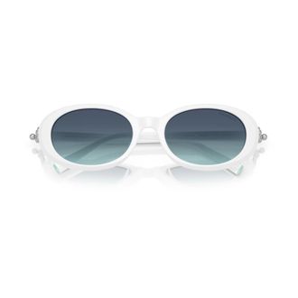 Tiffany & Co. Sunglasses, unisex, White, Size: 54 MM Tf4242D Sunglasses