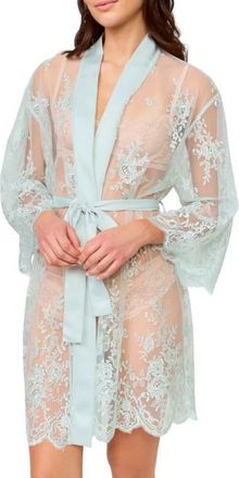 Rya Collection Darling Lace Wrap in Lagoon at Nordstrom, Size X-Small