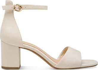 Marco Tozzi Schoenen, Dames, Beige, 37 EU, Beige Platte Sandalen voor Vrouwen
