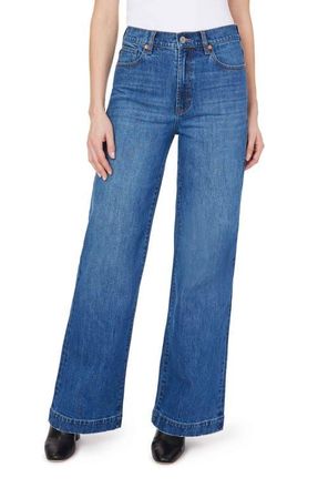 Habitual Denver High Rise Wide Leg Jeans in Reef at Nordstrom, Size 8