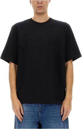 STUDIO NICHOLSON Lay T-Shirt - Heren - Tops - Zwart - Maat: M Katoen