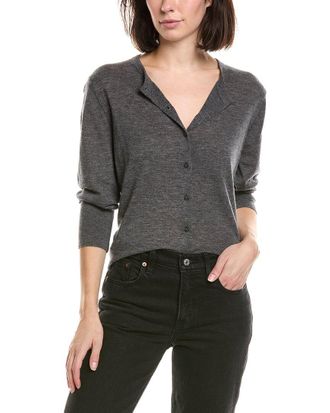 Vince Wool Dress Cardigan