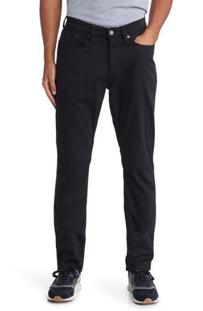 Duer No Sweat Relaxed Tapered Performance Pants in Black at Nordstrom, Size 30 X 32