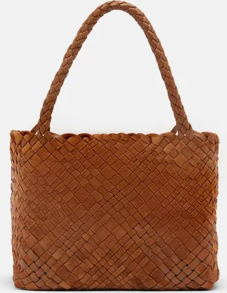 The Row Bolso Ruth Small de piel trenzada