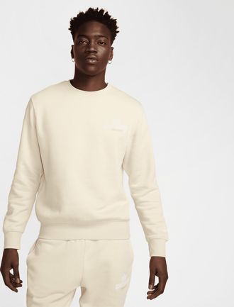 Nike Mens Club Fleece Crew in Blue | HJ2173-464