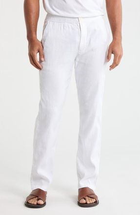 Tommy Bahama Beach Coast Linen Pants in White at Nordstrom, Size Xx-Large 32
