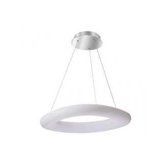 Fabrilamp Colgante Par&iacute;s Grande 60w Blanco Plata Regulable