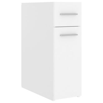 vidaXL Armario De Boticario Madera Contrachapada Blanco 20x45,5x60 Cm Vidaxl