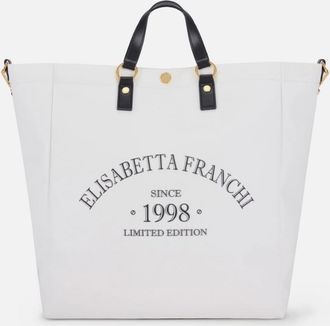 Elisabetta Franchi tas van canvas