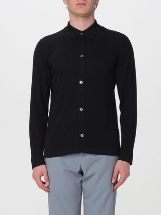 Lardini Cardigan a polo di seta Lardini