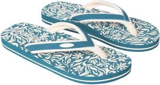Animal Swish Patterned Flip Flops in Turquoise at Nordstrom, Size 6