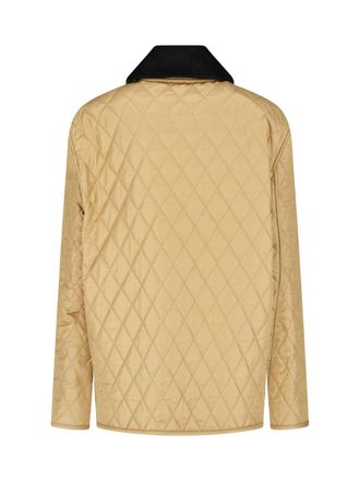 Burberry Womens Jackets Beige Polyester