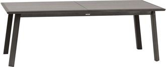 Hesperide Hesperide - Tavolo da giardino allungabile pavane in segale e pralina, 12 posti a sedere, in alluminio verniciato con polveri epossidiche - Hespéride