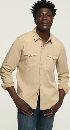 Lucky Brand Mens Long Sleeve Twill Masa Western Shirt