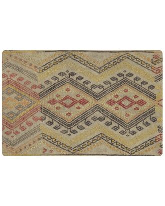 Pasargad Home Vintage Turkish Kilim Wool Pillow Case