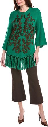 Valentino Wool Poncho