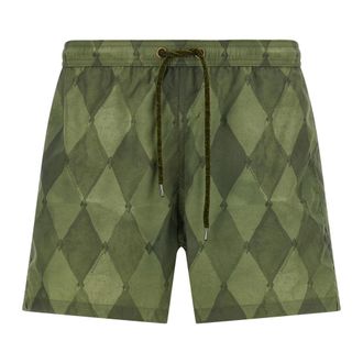 Ballantyne Beachwear, male, Green, Size: 2XL Swimsuit