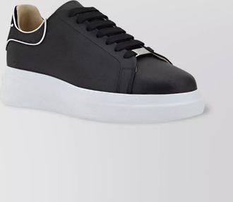 Philipp Plein bold design leather sneakers