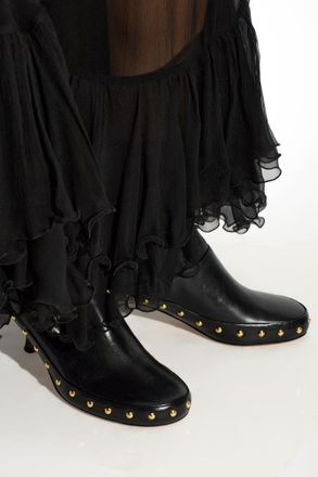Chlo&eacute; Junie Heeled Ankle Boots, Womens, Black